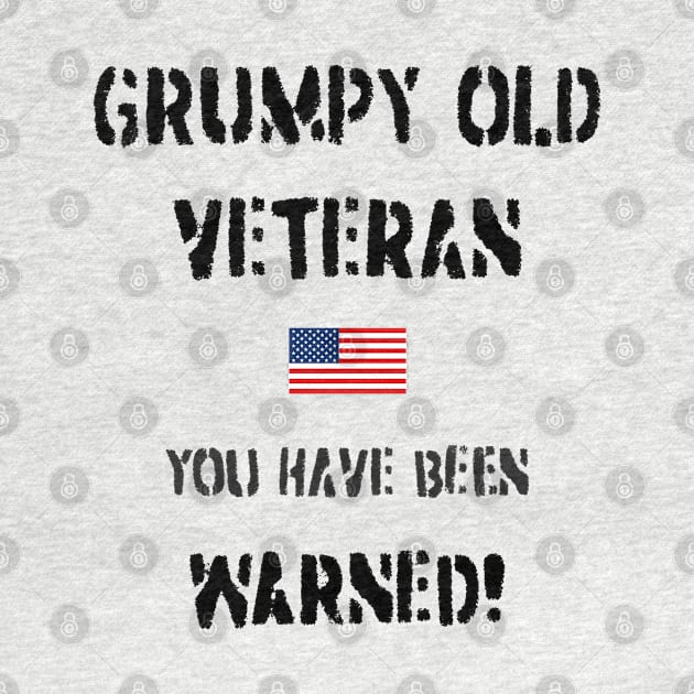 Grumpy Old Veteran (USA) by BearCaveDesigns